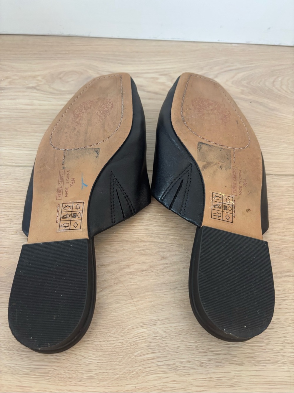 Vince Camuto Leather Mules - Picture 4 of 5
